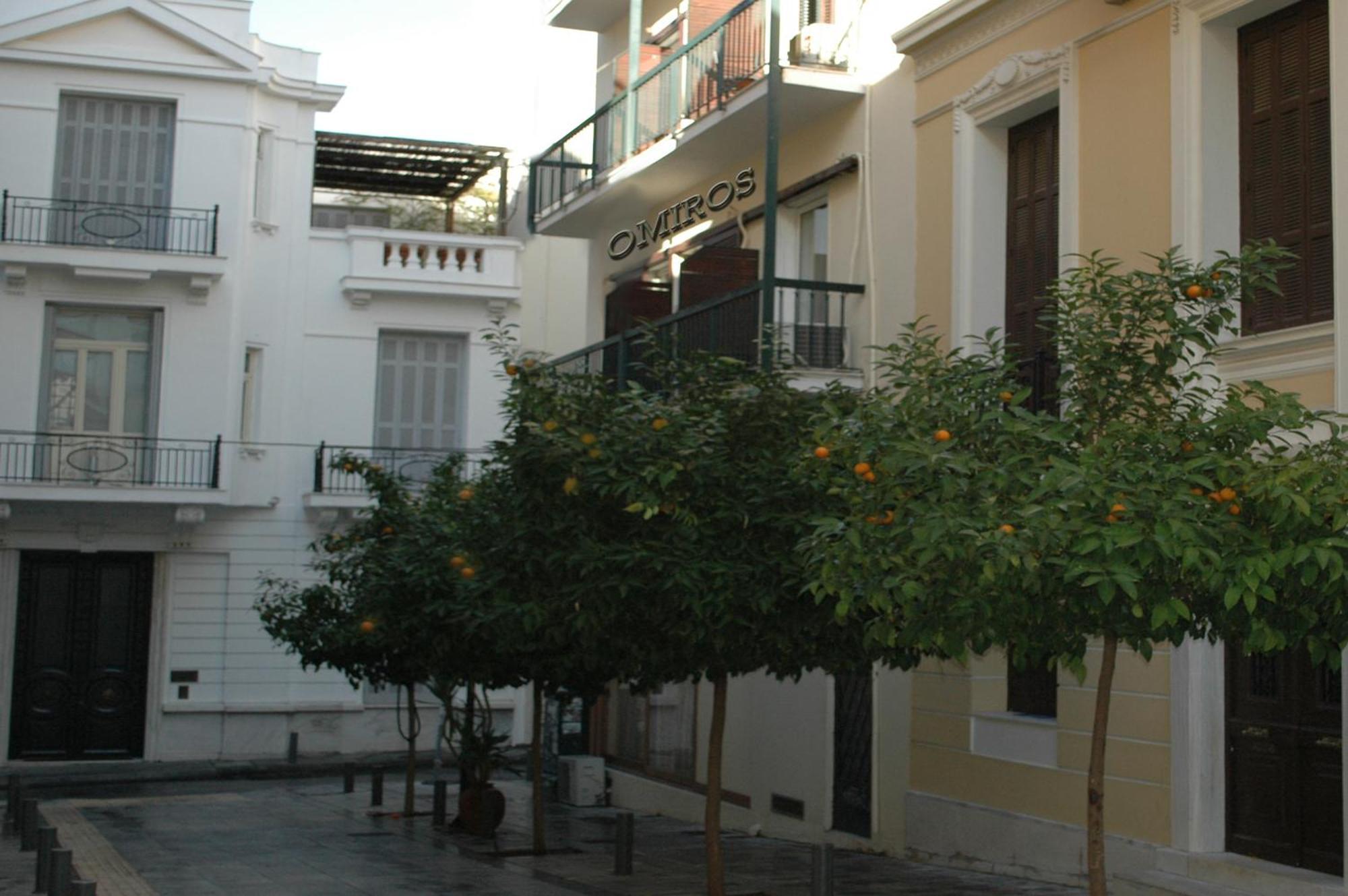 Omiros Hotel Атина Екстериор снимка